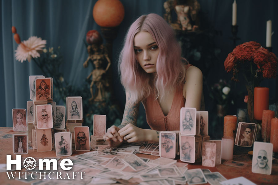 Tarot Love Readings - What Your Cards Are Telling You About Your Love Life - www.HomeWitchcraft.com