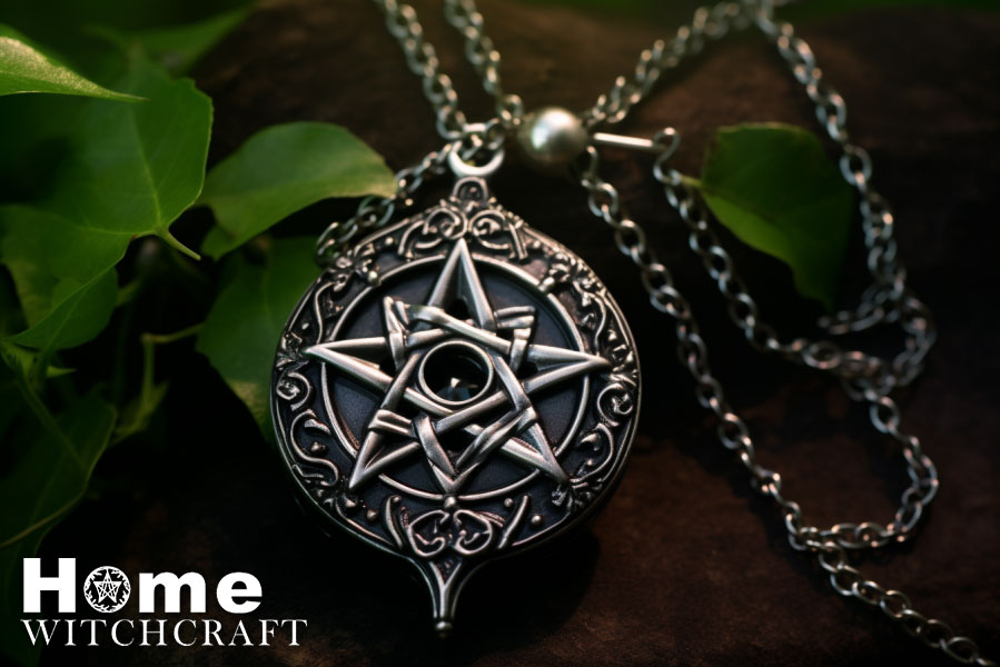 Basic steel pentacle emblem 2