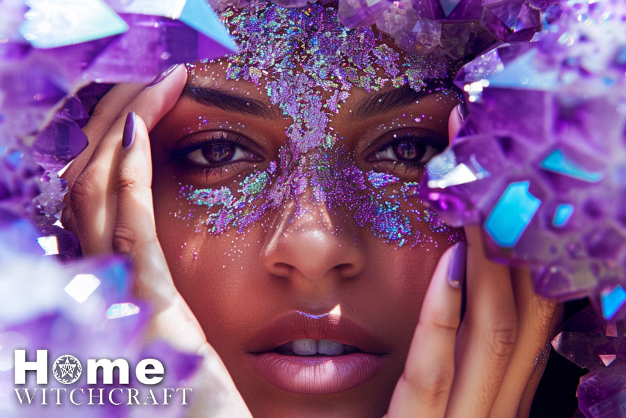 crystal manifestation visualized