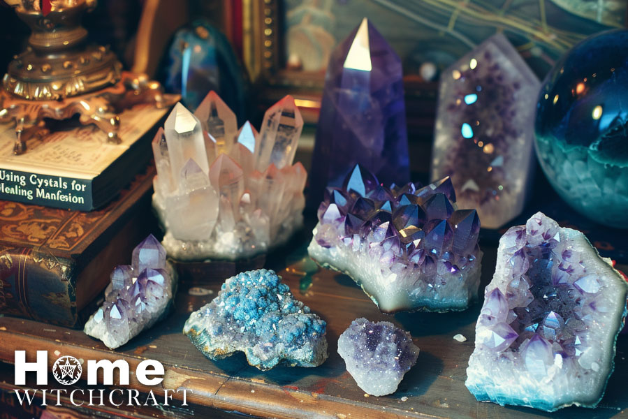 using crystals for healing and manifestation