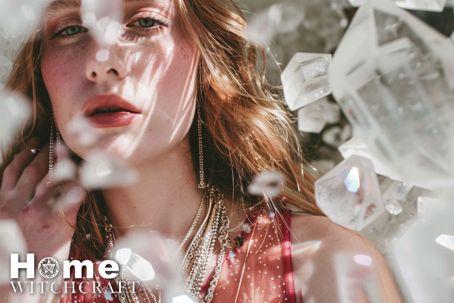 white crystals for immense healing